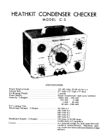 Heathkit C-3 - Service Manual 